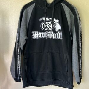 MAUI BUILT Black Pullover Hoodie, Sz S